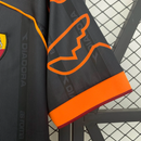 Camisa III Roma Retrô | 99/00 Diadora - Preta e Laranja