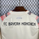 Camisa II Bayern de Munique | 25/26 Torcedor Adidas - Branca Cinza e Laranja