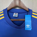 Camisa I Boca Juniors Retrô | 81/82 Adidas - Azul e Amarela