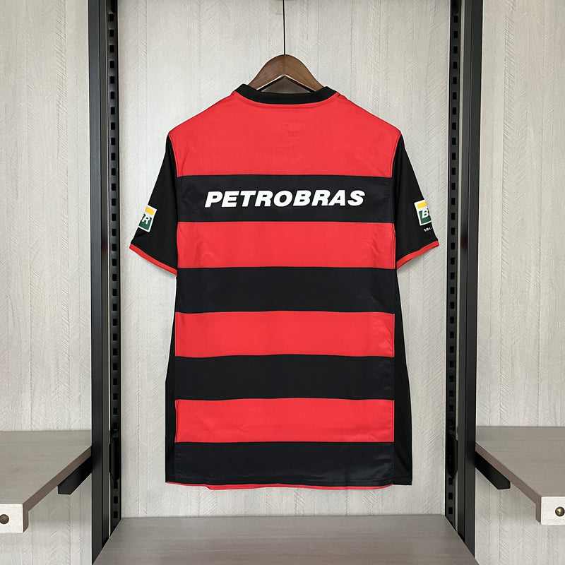 Camisa I Flamengo Retrô | 2000/01 Torcedor Nike - Vermelha e Preta