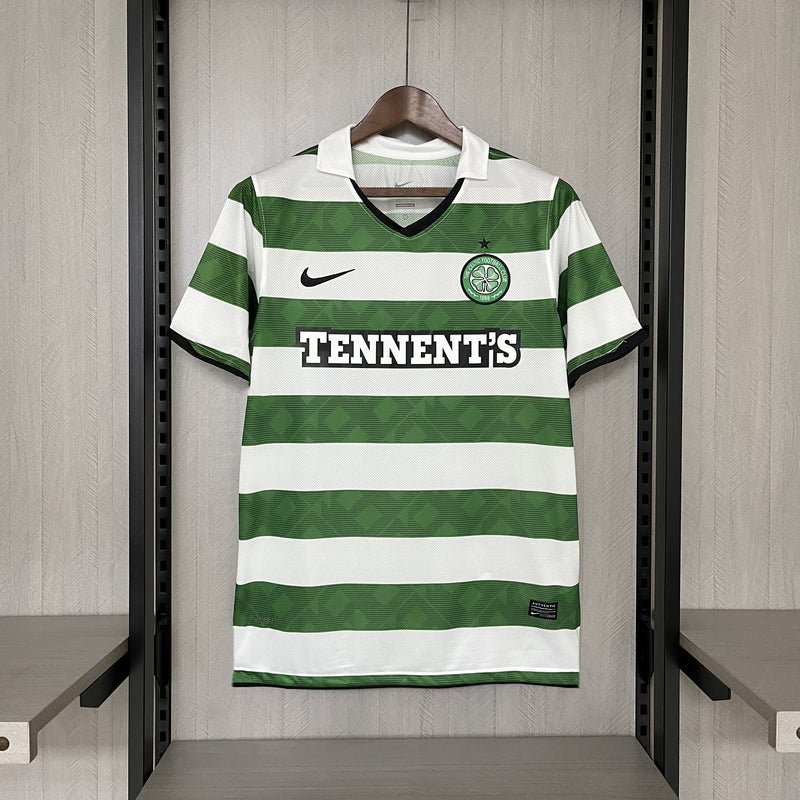 Camisa I Celtic Retrô | 10/12 Torcedor Nike - Branca e Verde