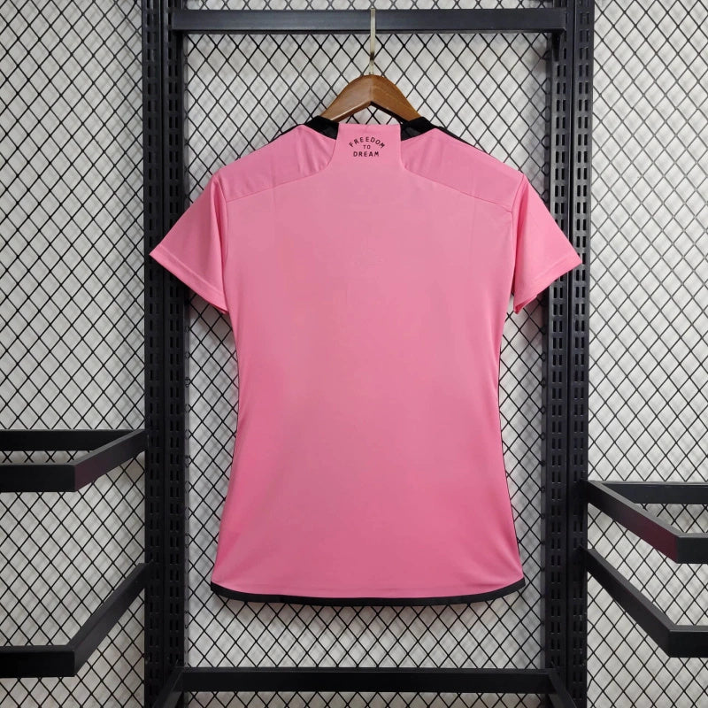 Camisa I Inter Miami | 24/25 Torcedor Adidas - Rosa - Feminina