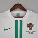 Camisa II Portugal Retrô | 2012 Torcedor Nike - Branca - Manga Longa