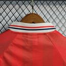 Camisa I Noruega Retrô | 1998 Umbro - Vermelha e Branca