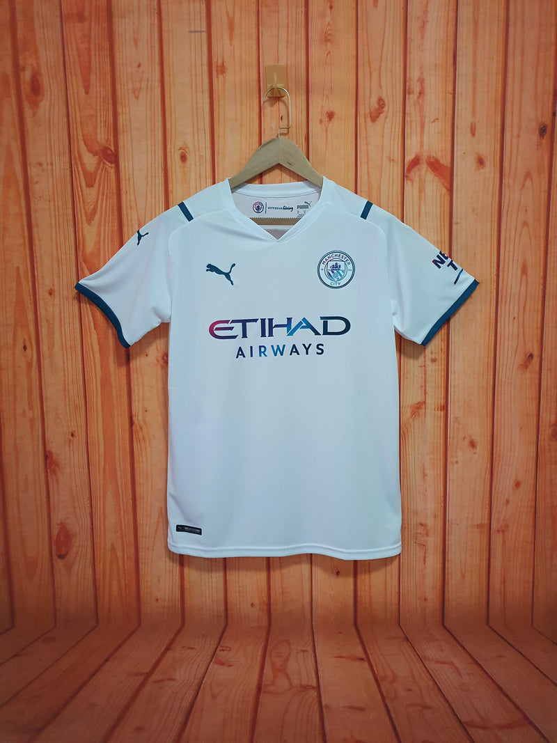 Camisa II Manchester City | 21/22 Torcedor Puma - Branca
