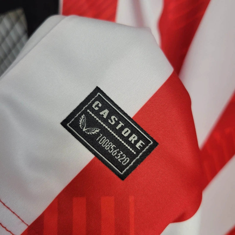 Camisa I Athletic Bilbao | 24/25 Torcedor Castore - Vermelha e Branca