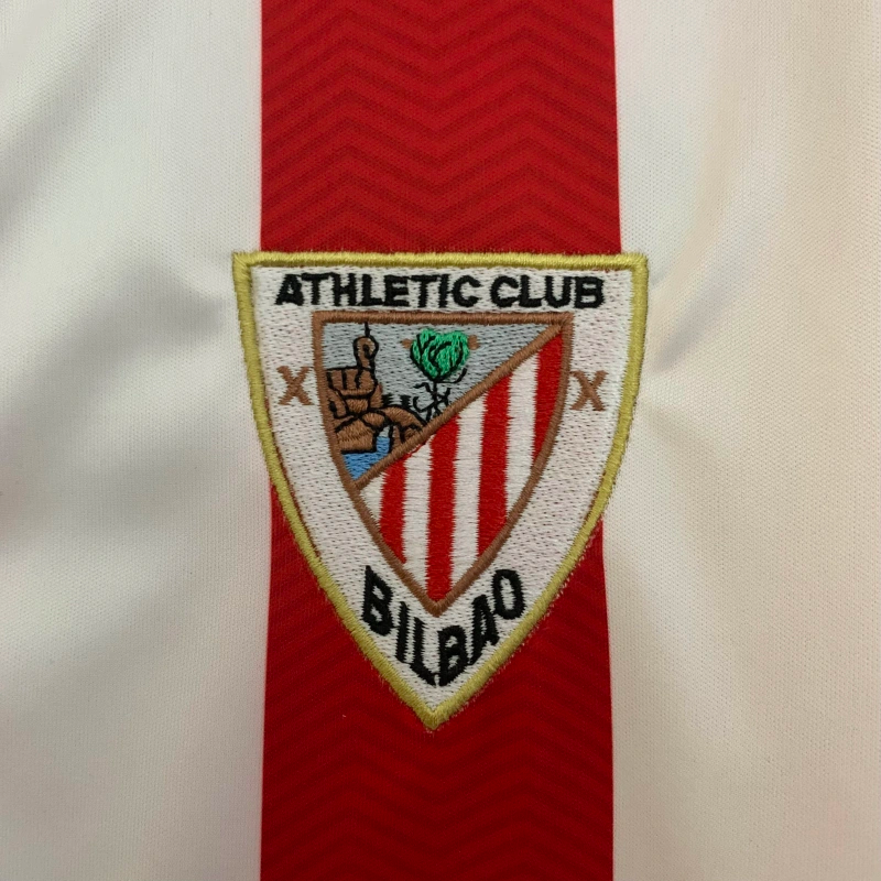 Camisa I Athletic Bilbao Retrô | 11/12 Umbro - Vermelha e Branca