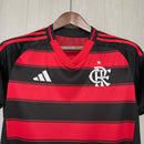 Camisa I Flamengo | 25/26 Torcedor Adidas - Vermelha e Preta - Feminina