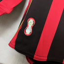 Camisa I Milan Retrô | 06/07 Adidas - Vermelha e Preta - Manga Longa