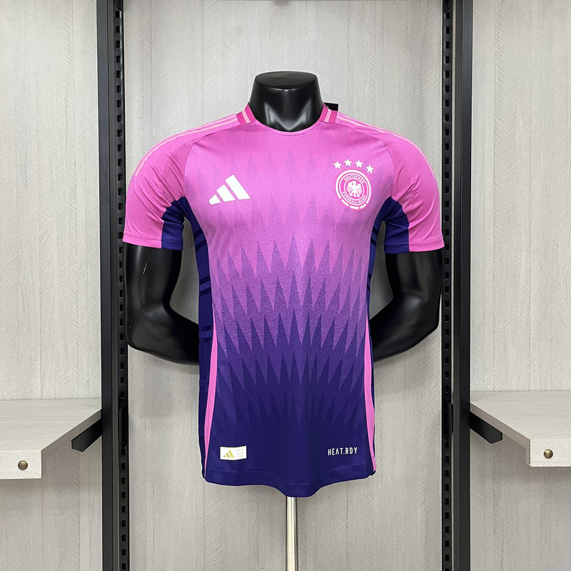 Camisa II Alemanha | 24/25  Modelo Jogador Adidas - Rosa e Roxo