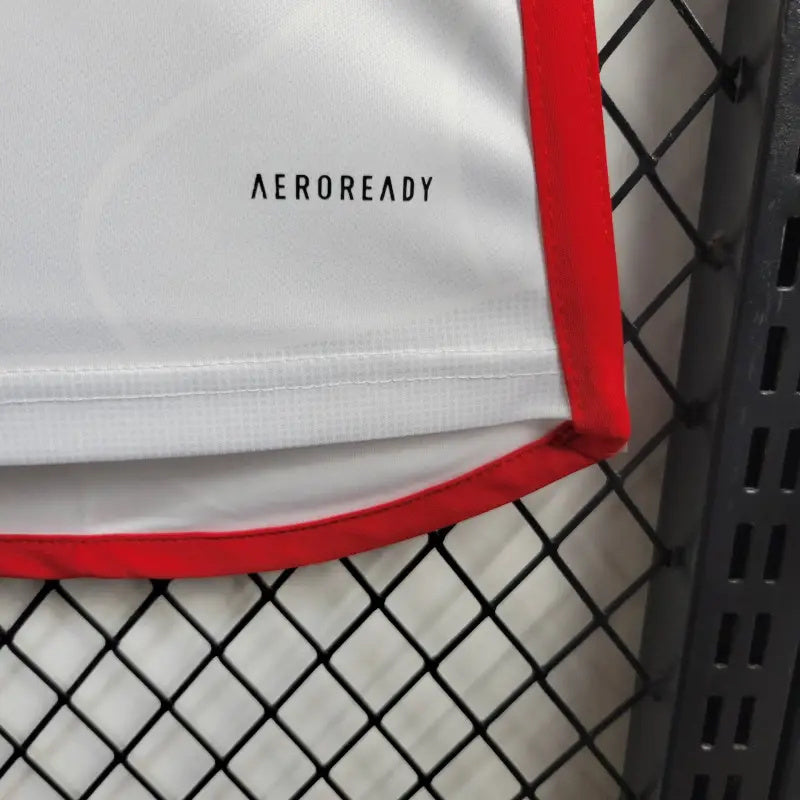 Camisa II Flamengo | 24/25 Torcedor Adidas - Branca e Vermelha - Feminina
