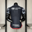 Camisa III Flamengo | 24/25 Modelo Jogador Adidas - Preta e Branca (Patrocinios)