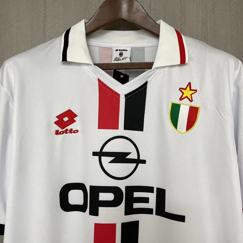 Camisa II Milan Retrô | 96/97 Lotto - Branca