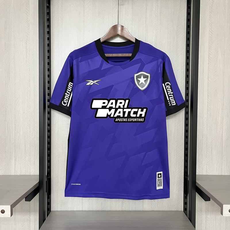 Camisa Goleiro Botafogo | 24/25 Torcedor Reebok - Roxa (Patrocinios)
