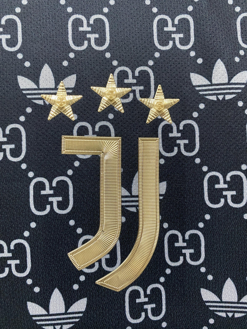 Camisa Gucci x Juventus | 22/23 Torcedor Gucci - Preta