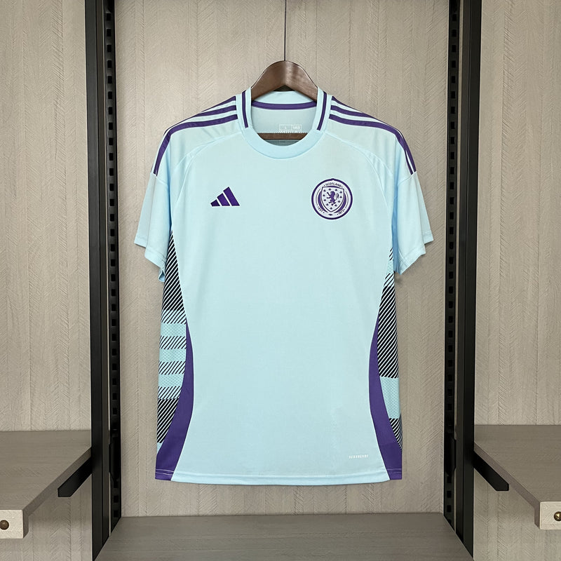 Camisa II Escócia | 2024 Torcedor Adidas - Azul e Roxa