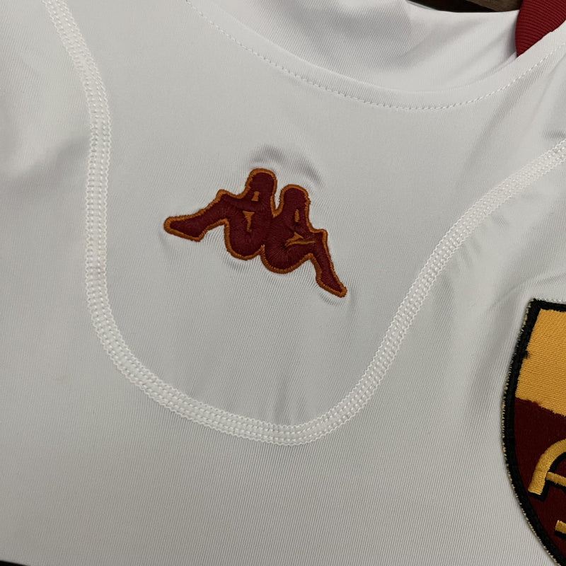 Camisa II Roma Retrô | 01/02 Kappa - Branca