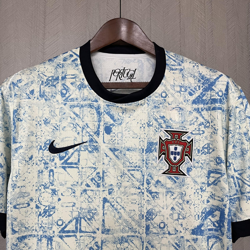 Camisa II Portugal | 24/25 Torcedor - Branca e Azul
