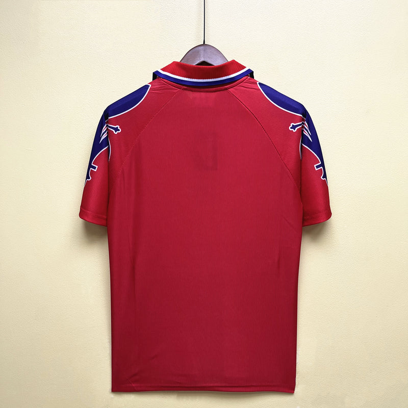 Camisa III Fiorentina Retrô | 95/96 Torcedor Reebok - Vermelha