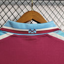 Camisa I West Ham Retrô | 99/01 Fila - Vermelha e Azul