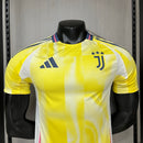 Camisa II Juventus | 24/25 Modelo Jogador Adidas - Amarela Branca e Rosa