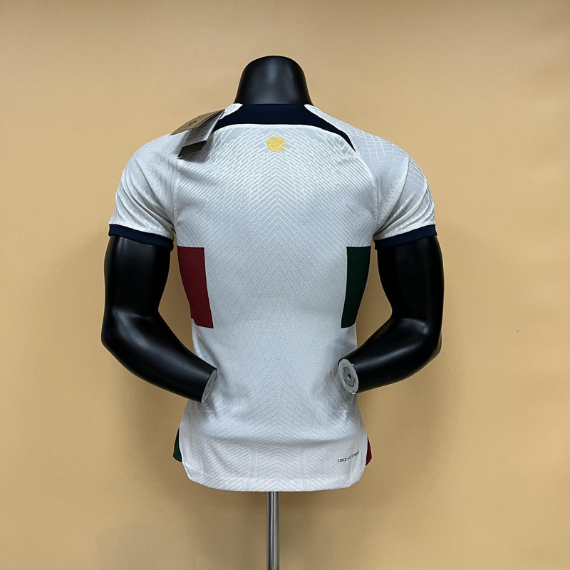Camisa II Portugal | 2022 Modelo Jogador Nike - Branca