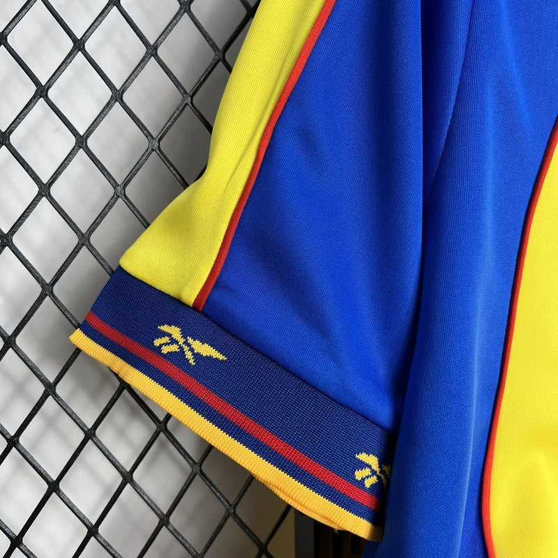 Camisa I Colômbia Retrô | 2001 Reebok - Amarela e Azul