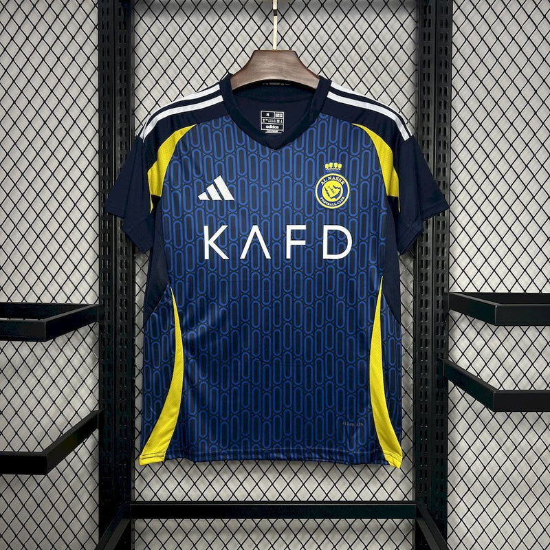 Camisa II Al-Nassr | 24/25 Torcedor Adidas - Azul e Amarelo