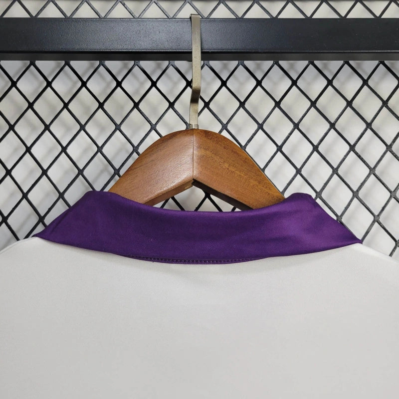 Camisa II Fiorentina Retrô | 84/85 Ennerre - Branca e Roxa