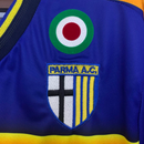 Camisa I Parma Retrô | 02/03 Champion - Azul e Amarela