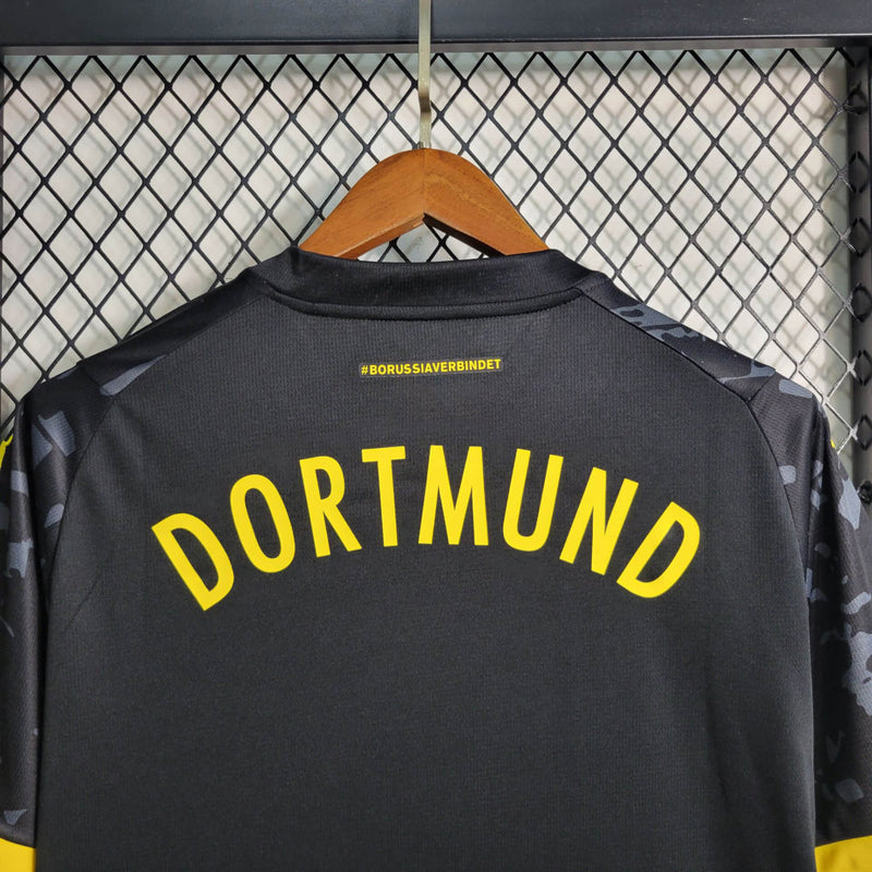 Camisa II Borussia Dortmund | 23/24 Torcedor Puma - Preta