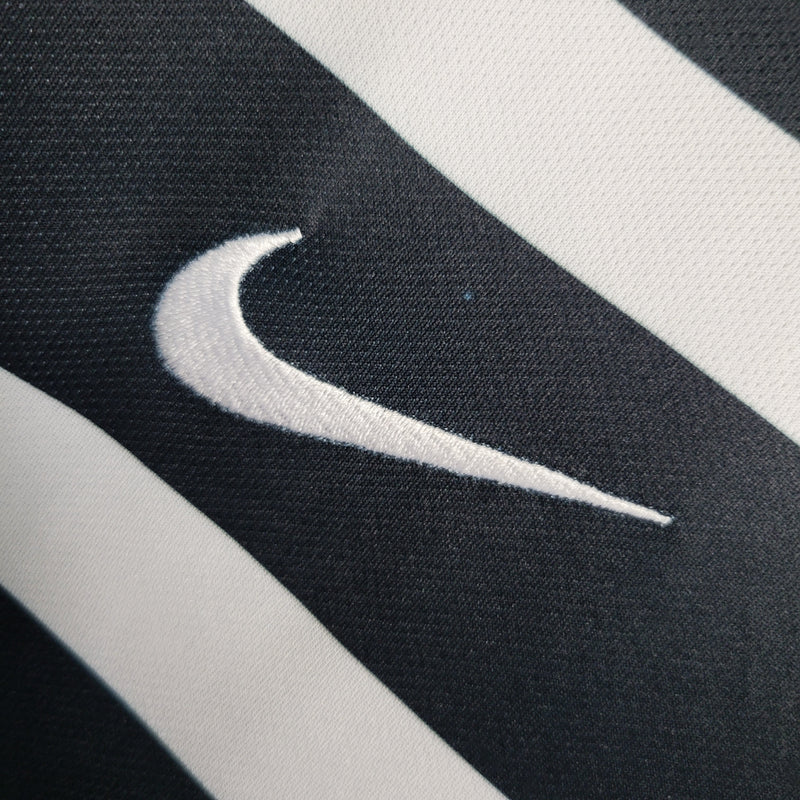 Camisa III Corinthians Retrô | 16/17 Nike - Preta e Branca