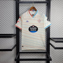 Camisa II Real Valladolid | 24/25 Torcedor Kappa - Branca Azul e Vermelha