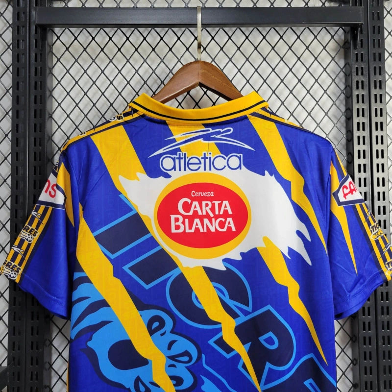 Camisa II Tigres Retrô | 97/98 Atletica - Azul e Amarela