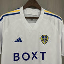 Camisa I Leeds United | 23/24 Torcedor Adidas - Branca