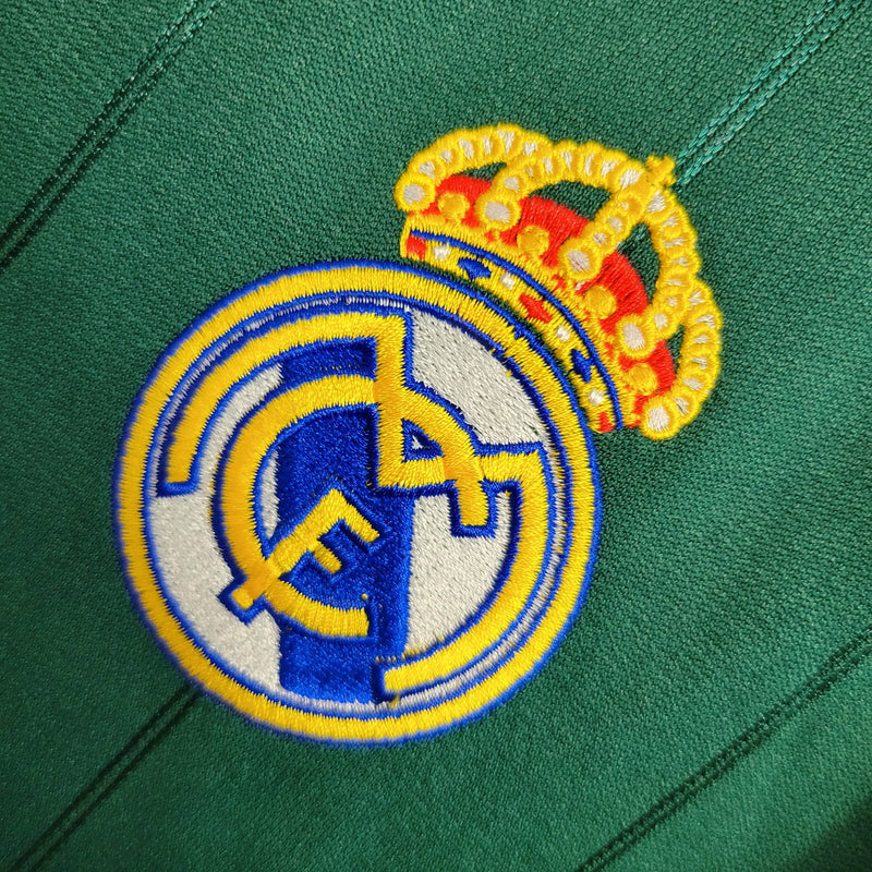Camisa III Real Madrid Retrô | 12/13 Adidas - Verde - Manga Longa