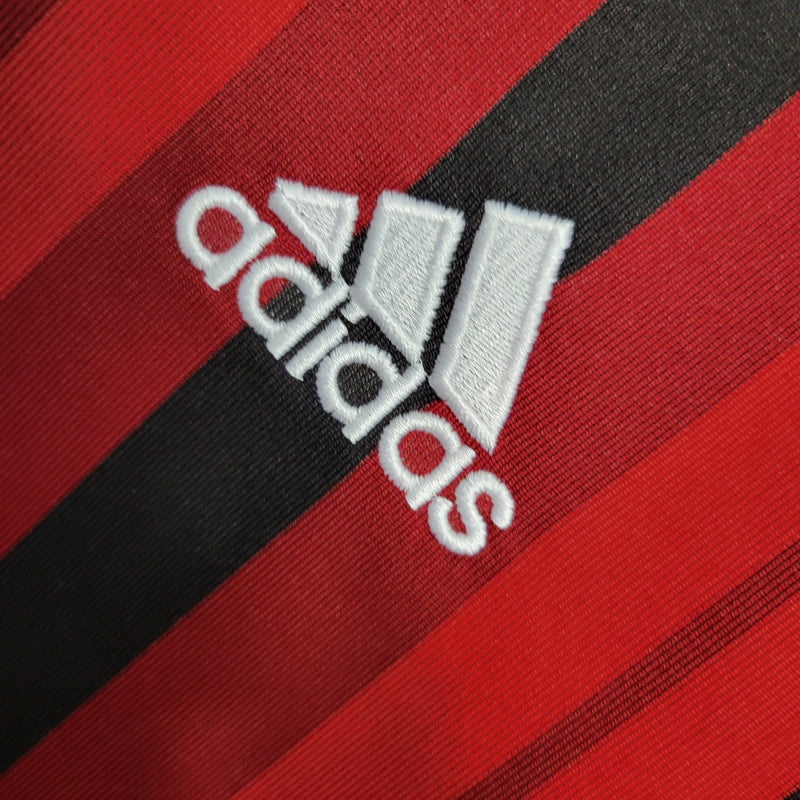 Camisa I Milan Retrô | 14/15 Adidas - Vermelha e Preta