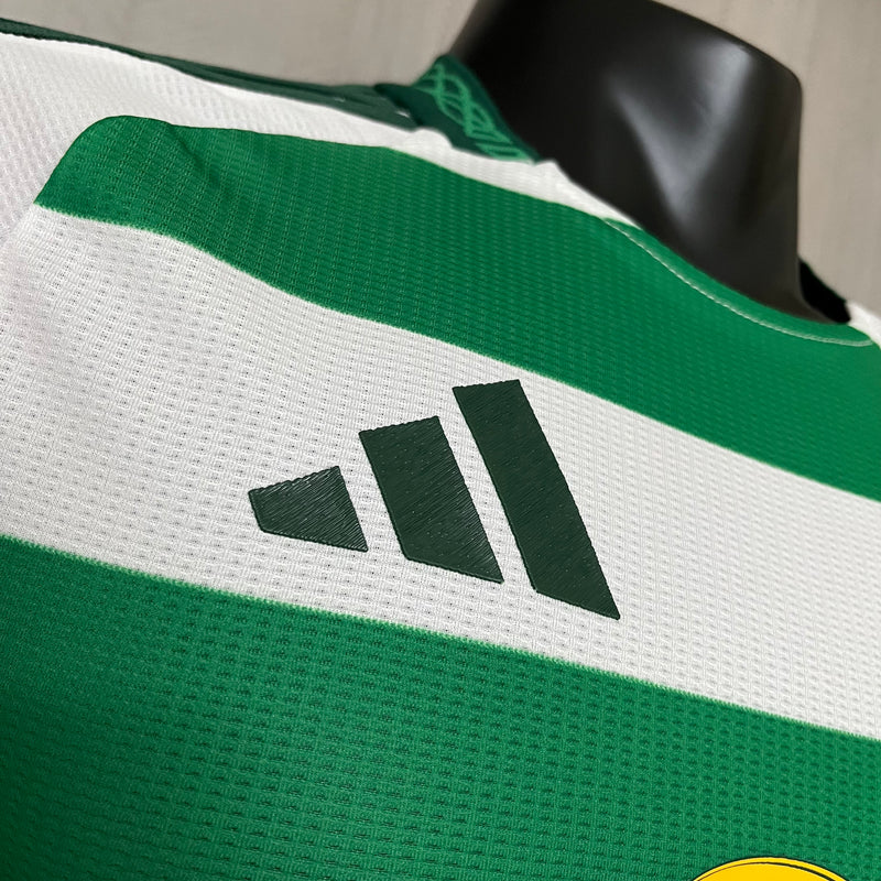 Camisa I Celtic | 24/25 Modelo Jogador Adidas - Verde e Branca