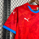 Camisa I Republica Tcheca | 2024 Torcedor Puma - Vermelha