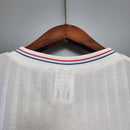 Camisa I Olympique de Marseille Retrô | 1990 Adidas- Branca e Azul