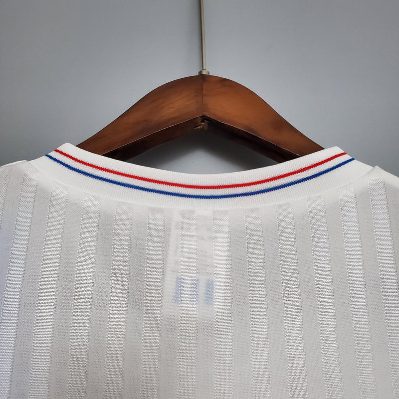 Camisa I Olympique de Marseille Retrô | 1990 Torcedor Adidas- Branca e Azul