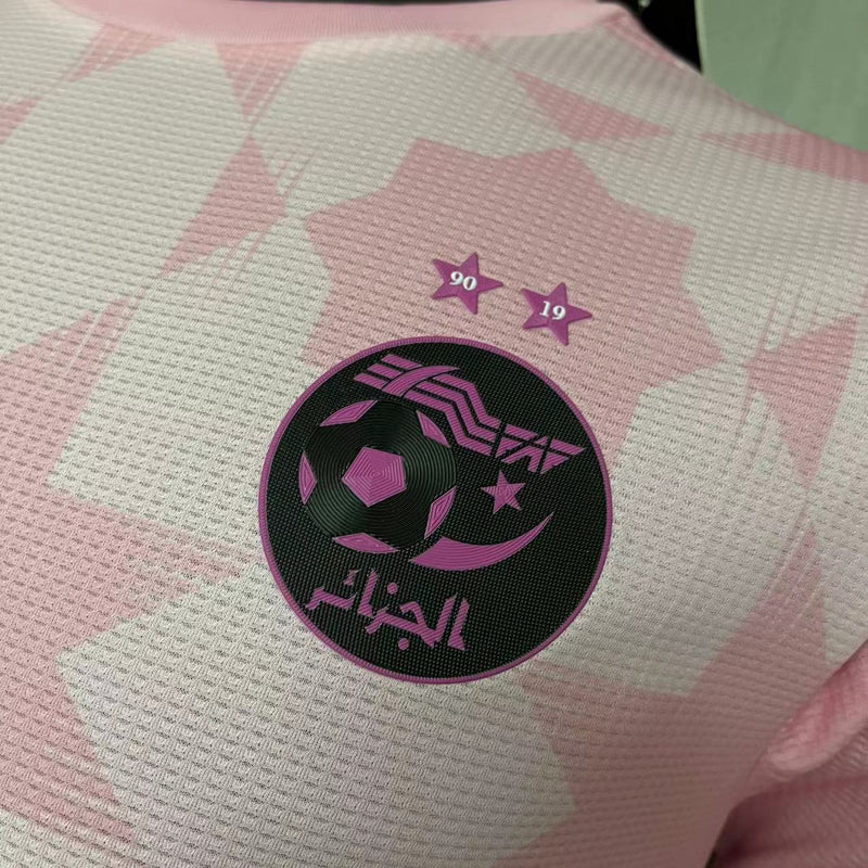 Camisa Edição Especial Argélia | 23/24 Modelo Jogador Adidas - Rosa