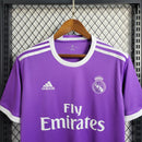 Camisa Champions League Real Madrid Retrô | 16/17 Adidas - Roxa