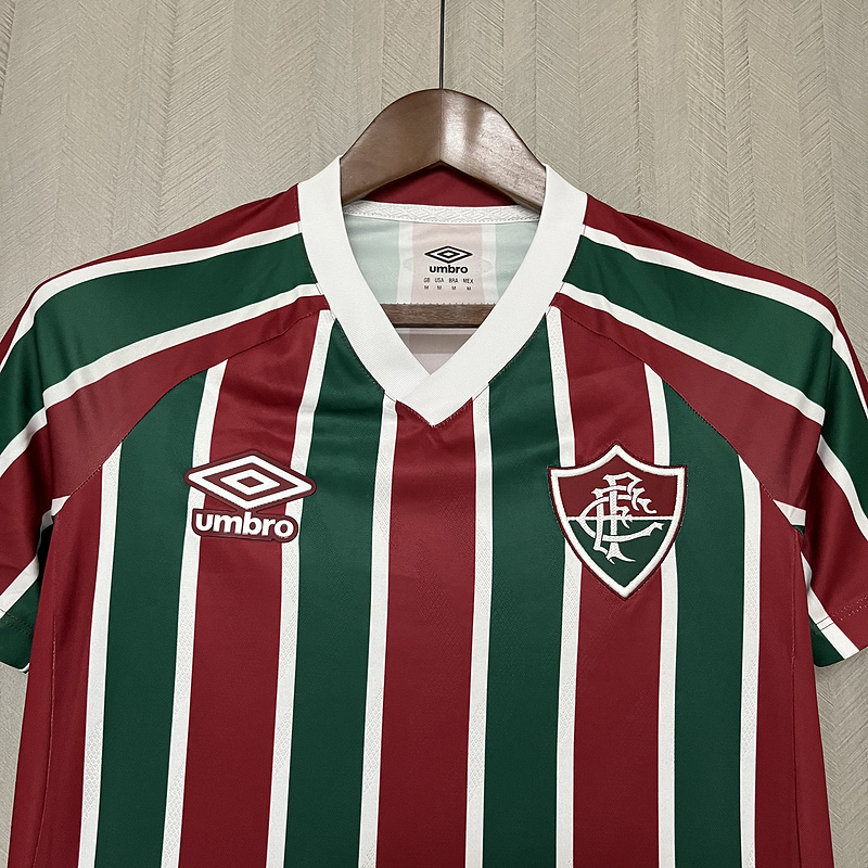 Camisa I Fluminense | 25/26 Torcedor Umbro - Feminina - Tricolor