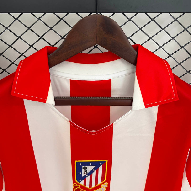 Camisa I Atlético de Madrid Retrô | 03/04 Nike - Vermelha e Branca