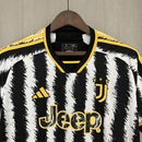 Camisa I Juventus | 23/24 Torcedor Adidas - Preta Branca e Amarela