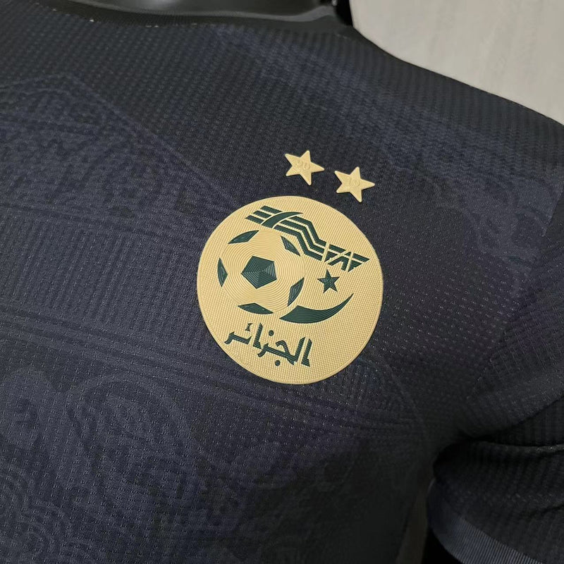 Camisa Edição Especial Argélia | 23/24 Modelo Jogador Adidas - Preta