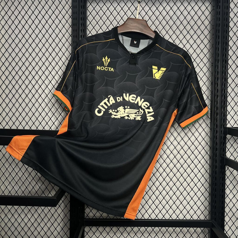 Camisa I Venezia | 24/25 Torcedor Kappa - Preta Laranja e Verde