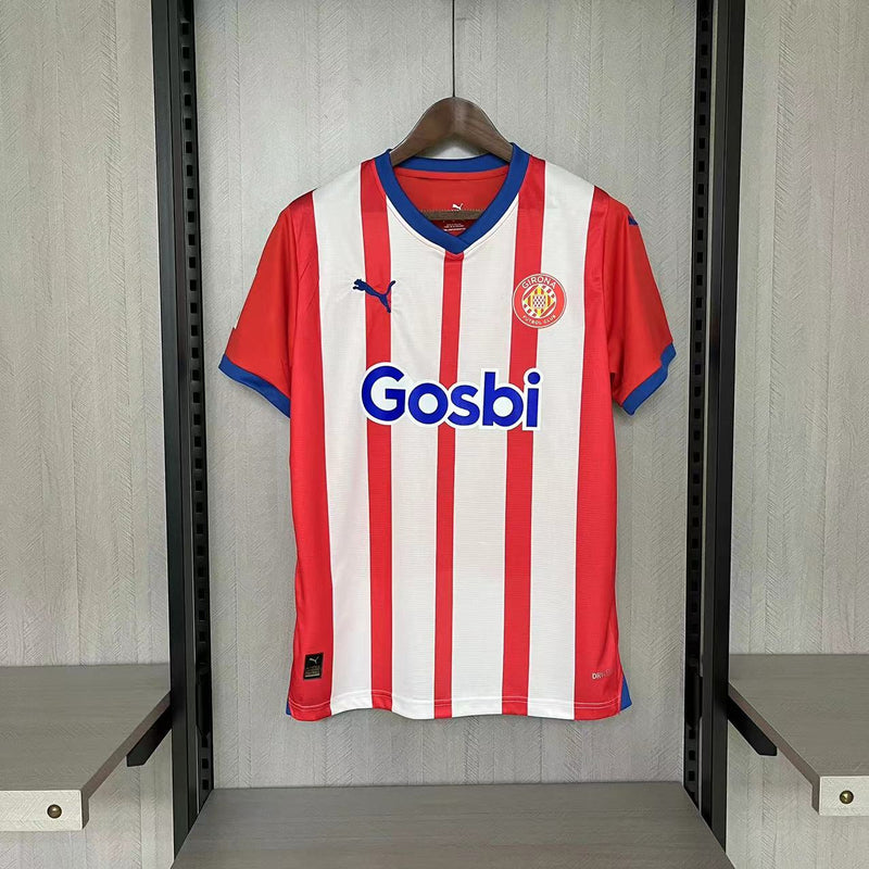 Camisa I Girona | 23/24 Torcedor Puma - Vermelha e Branca