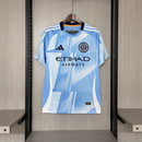 Camisa I New York City | 25/26 Adidas - Azul e Branca
